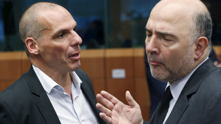 Σκληρή απάντηση Βαρουφάκη σε Μοσκοβισί