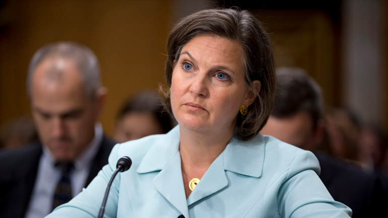 Β. Νούλαντ: «Η Ανατολική Ουκρανία βρίσκεται υπό το “κράτος του τρόμου”»