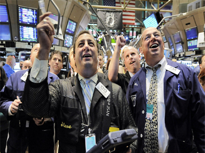 Χαμόγελα στη Wall Street