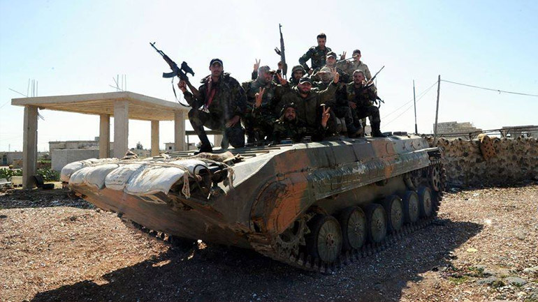 Συρία: Στρατηγικής σημασίας οροσειρά κοντά στη Δαμασκό υπό τον έλεγχο του κυβερνητικού στρατού