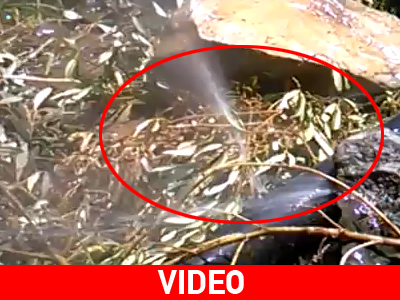 Η Λέσβος λέει το νερό-νεράκι και ο αγωγός απλά… ρέει!