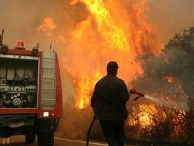 Φωτιά στο Πολυδένδρι Αττικής