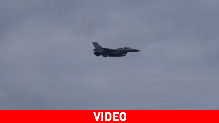 Πολεμικά αεροσκάφη «έσκισαν» τον ουρανό της Θεσσαλονίκης