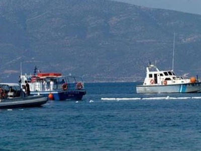 Ακυβέρνητο σκάφος ανοικτά της Ναυπάκτου