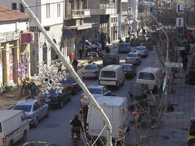 Κυκλοφοριακό «έμφραγμα» στο Αλιβέρι