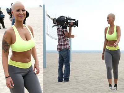 Σε φόρμα η Amber Rose