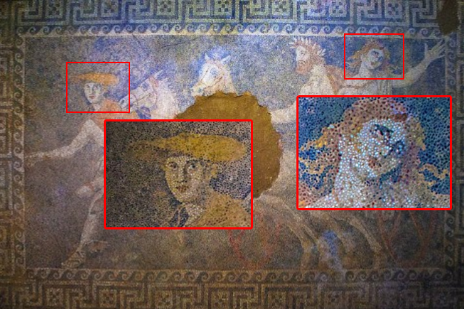 Εμφανής η ομοιότητα στα πρόσωπα του Αλέξανδρου με τη μητέρα του