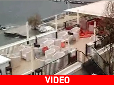 Προβλήματα από τους ισχυρούς ανέμους στην Κέρκυρα