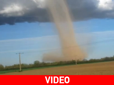 Ανεμοστρόβιλος στη Γαλλία