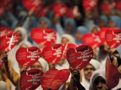 Αντιδράσεις στη Μαλαισία για τη γιορτή του Αγίου Βαλεντίνου