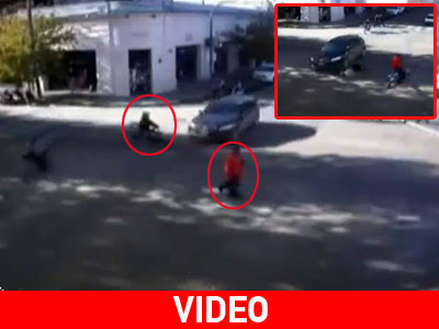 Αργεντινή: Απίστευτο τροχαίο σε διασταύρωση