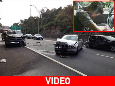 Η.Π.Α.: Οδηγώ, υπνοβατώ και… τρακάρω στο λεπτό!