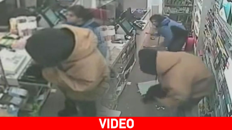 Καρέ – καρέ κινηματογραφική απόπειρα ληστείας σε κατάστημα