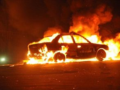 Έγινε παρανάλωμα του πυρός