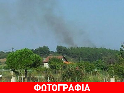 Αναστάτωση από πυρκαγιά στην Παραλία Αβδήρων