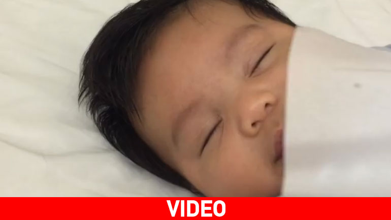 Αυστραλία: Απίστευτος μπαμπάς κοιμίζει το μωρό του στο άψε-σβήσε!