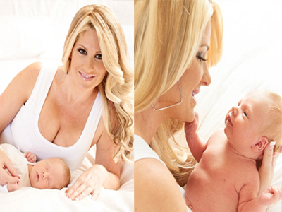 Απολαμβάνει τη μητρότητα