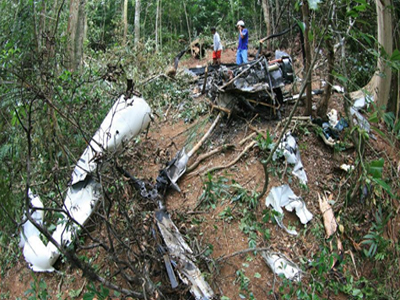 Συντριβή ελικοπτέρου στη Βραζιλία – Οκτώ νεκροί