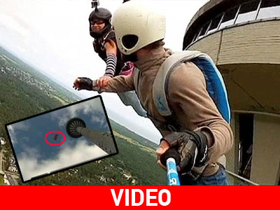 Εσθονία: Base Jumping από τον Tv Tower!
