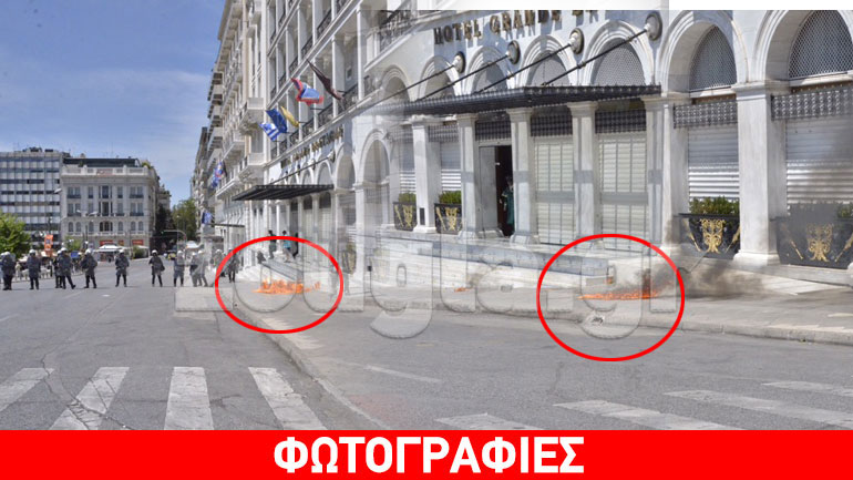 Ρίψη μολότοφ στη «Μεγάλη Βρετανία»