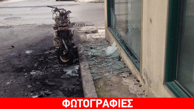 «Λαμπάδιασε» μηχανάκι στην Ξάνθη