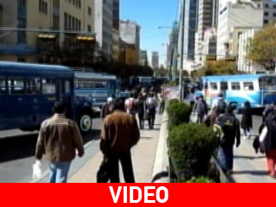 «Παρέλυσε» η πρωτεύουσα της Βολιβίας