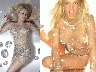 Amanda Holden όπως Britney Spears