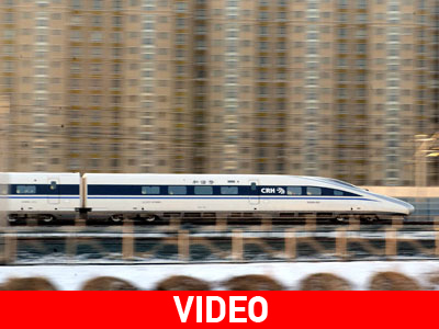 Κίνα: «Test drive» για το τρένο – σφαίρα