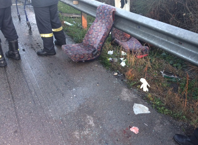 Καθίσματα του λεωφορείου