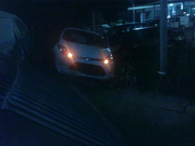 Τύχη βουνό για οδηγό αυτοκινήτου στον Πύργο