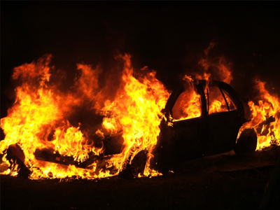«Λαμπάδιασε» αυτοκίνητο στον Κορυδαλλό