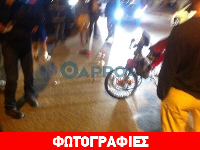 Καλαμάτα: Αυτοκίνητο συγκρούστηκε με μηχανάκι