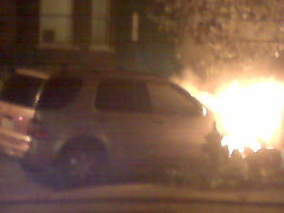 Φωτιά σε Ι.Χ. στο Μενίδι