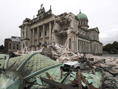 Δεν βρέθηκαν νεκροί στον καθεδρικό του Christchurch