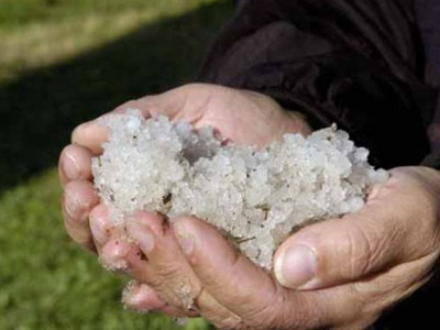 Τεράστιες οι ζημιές από χαλαζόπτωση στον Δήμο Βορείων Τζουμέρκων