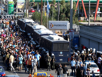 «Άναψαν» τα αίματα στη Χαλυβουργία