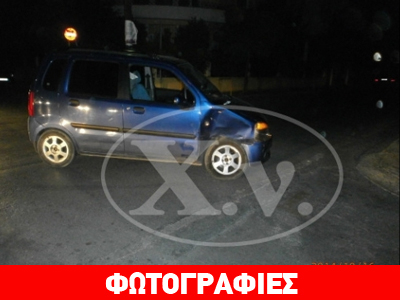 Συντρίμμια και σπασμένα τζάμια σε δρόμο των Χανίων