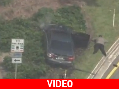 Εντυπωσιακές εικόνες από καταδίωξη στις Η.Π.Α. Εντυπωσιακές εικόνες από καταδίωξη στις Η.Π.Α.