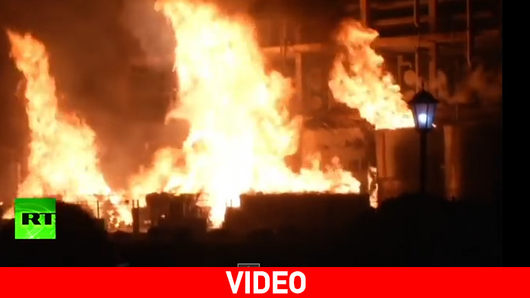 Παρανάλωμα του πυρός εργοστάσιο με χημικά στην Κίνα