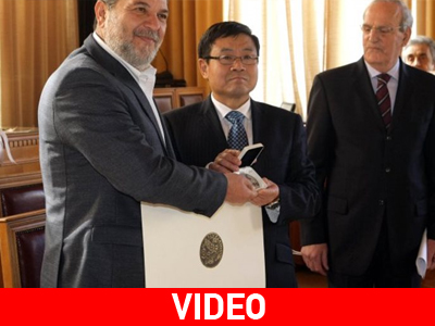 Όταν ο πρέσβης της  Κίνας έγινε… δημότης Ηρακλείου Κρήτης