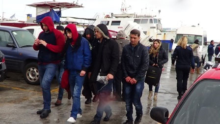 Άφιξη μεταναστών στη Χίο