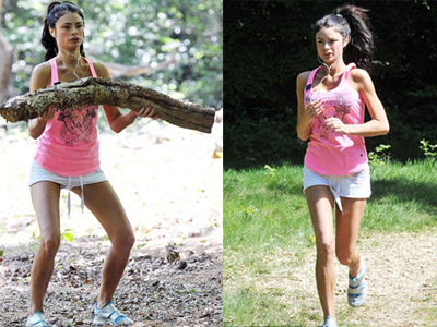 Κοντά στη φύση η Chloe Sims