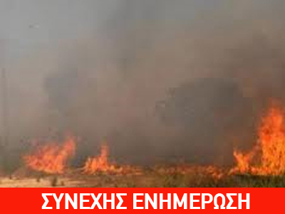 Μαίνεται φωτιά στην Κέρκυρα