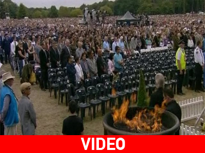 Κράιστσερτς: Τίμησαν τα θύματα του σεισμού