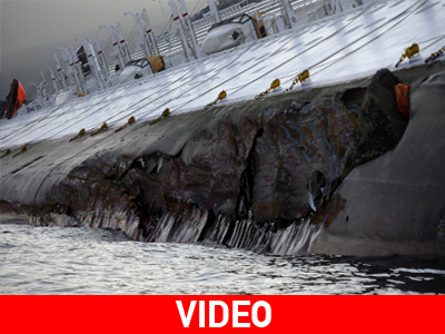 Τεράστιο το ρήγμα στο «Costa Concordia»