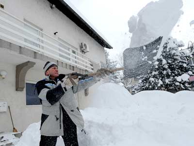 Αυξήθηκαν οι θάνατοι από το κρύο στα Βαλκάνια