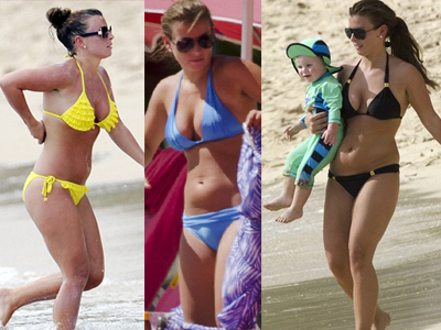 Μια βαλίτσα μαγιό η Coleen Rooney