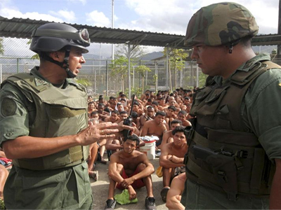 Υπό πλήρη έλεγχο φυλακή στη Βενεζουέλα