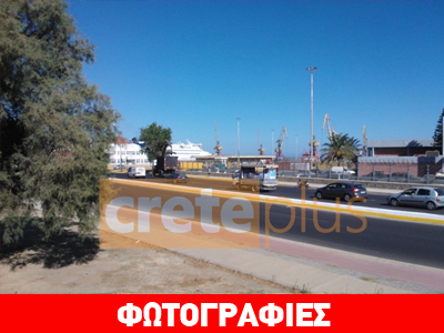 Ηράκλειο: Γερανός έκοψε καλώδια στην παραλιακή