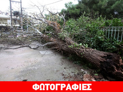 Θυελλώδεις άνεμοι και καταιγίδες στην Κρήτη